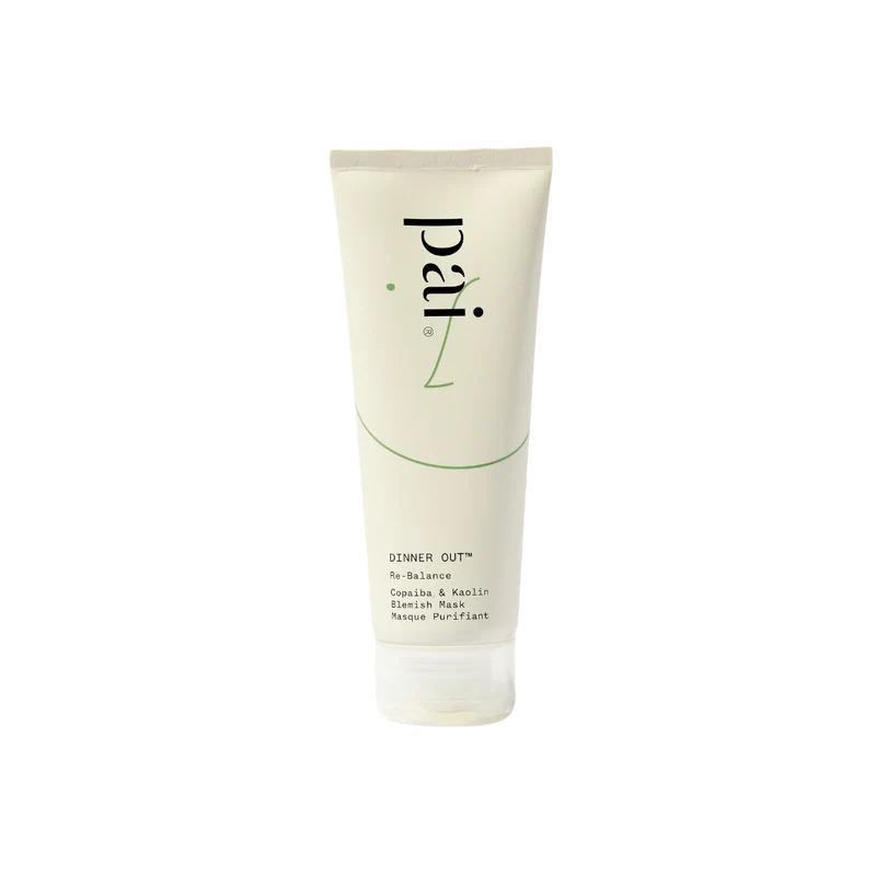 Dinner Out Copaiba & Kaolin Blemish Mask + Twin Flyer Cloth