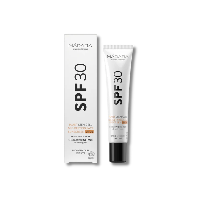 SPF 30 - Protector Solar Facial Antiedad con Células Madre Vegetales