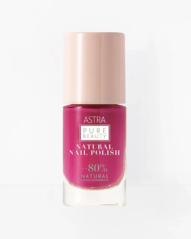 Astra Pure Beauty Natural Nail Polish - 10 Bouganville