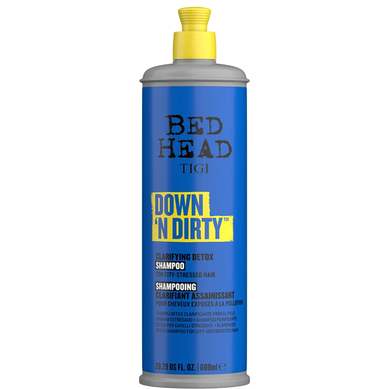 Bed Head Tigi Down N' Dirty Shampoo - Clarifying Detox 400ml
