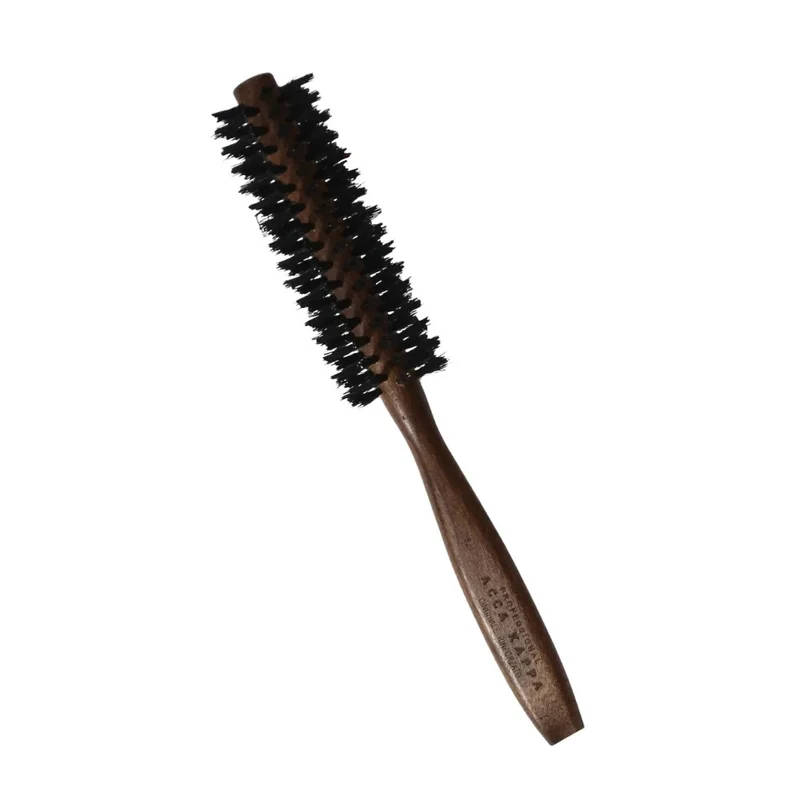 Acca Kappa Spazzola Tonda in Legno Setole di Cinghiale - 38mm