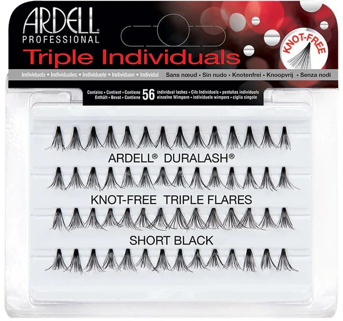 Ardell Triple Individuals - Short Black