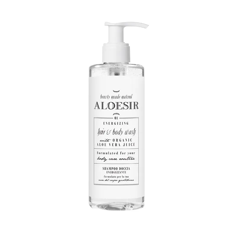 Dispenser ricaricabile bagnodoccia e shampoo, 300 ml - Aloesir