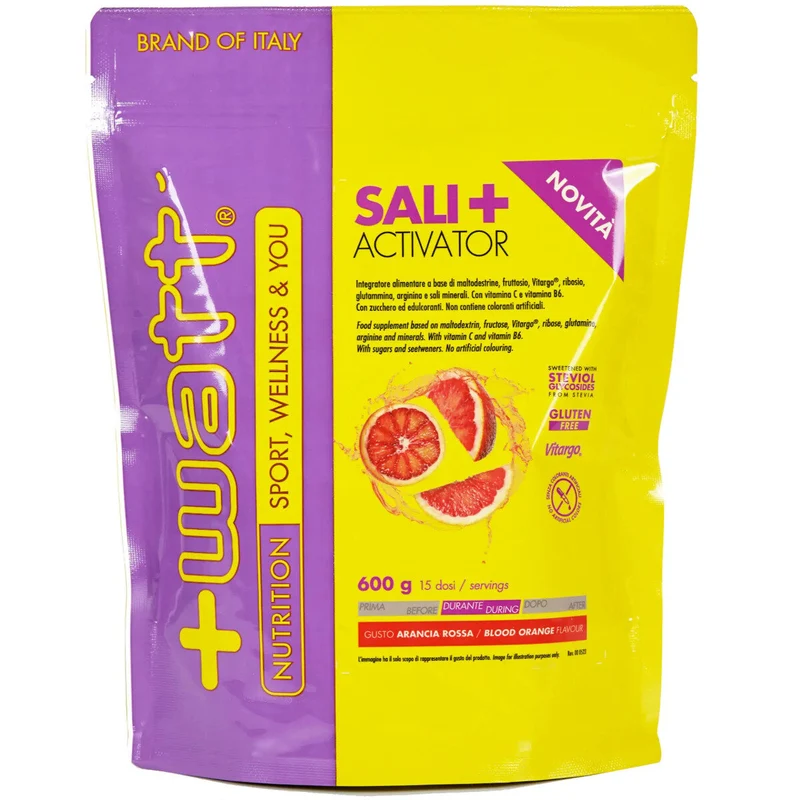 +Watt Sali+ Activator Gusto Arancia Rossa 750g