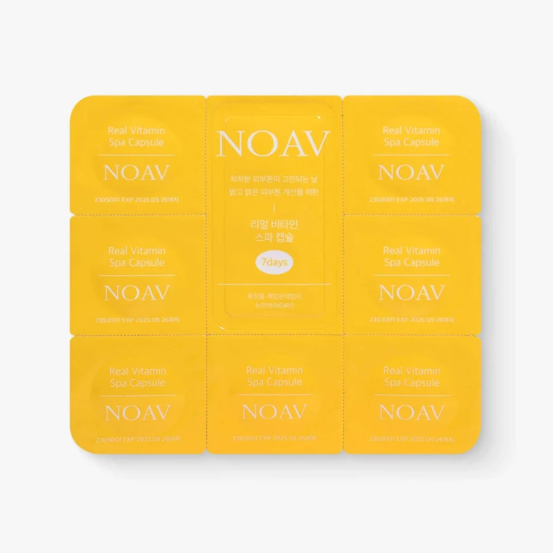 NOAV Real Vitamin Spa Capsule 31mgx7EA - Capsule viso coreane illuminanti