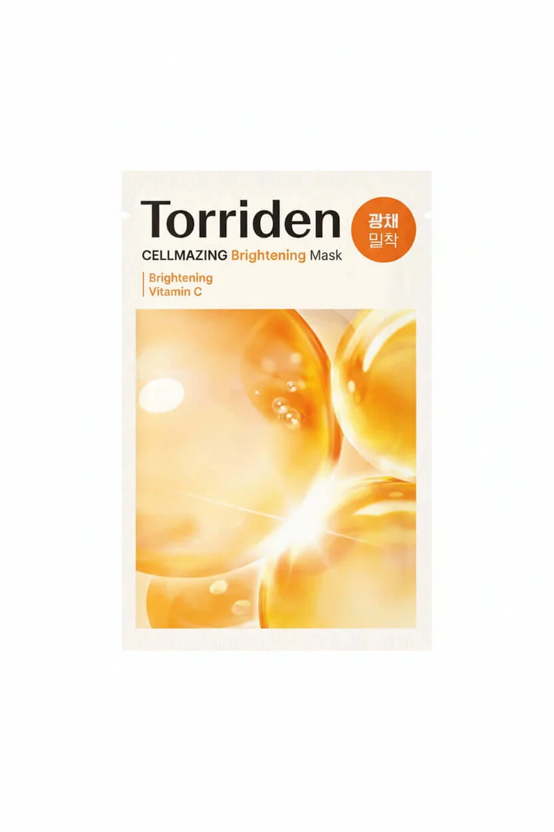 TORRIDEN Cellmazing Brightening Mask 26ml - Maschera viso coreana vitamina C