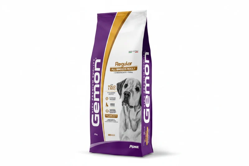 Gemon All Breeds Regular per Cani Adulti con Pollo e Riso 20Kg
