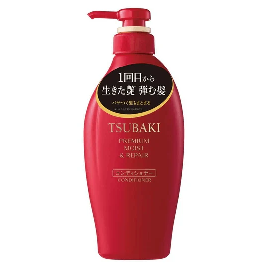 SHISEIDO TSUBAKI Premium Moist & Repair Conditioner 450ml - Balsamo con olio di camelia