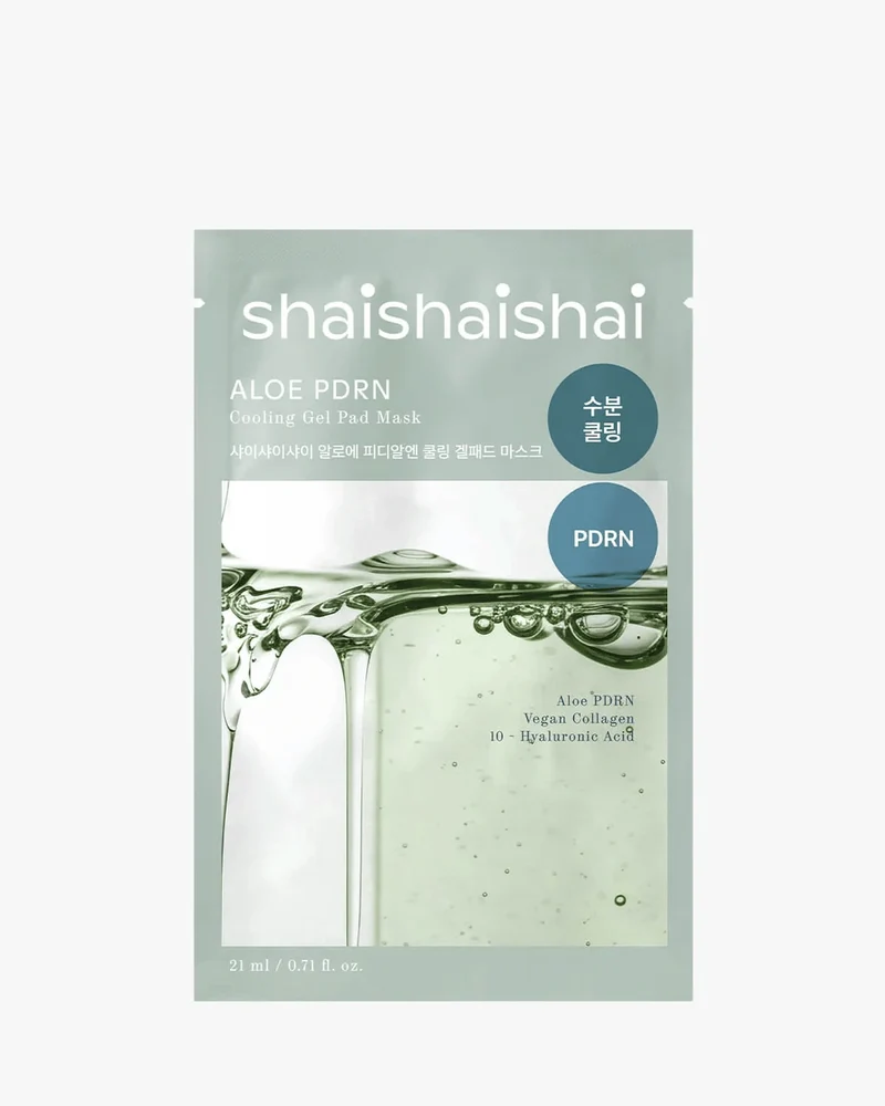SHAISHAISHAI Aloe PDRN Cooling Gel Pad Mask 21ml - Maschera con Aloe PDRN