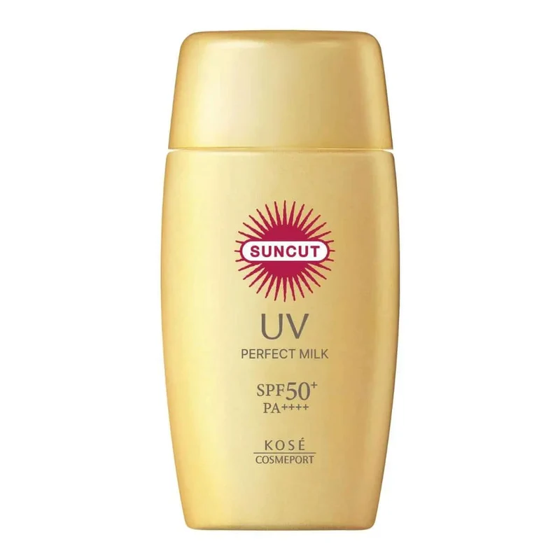 KOSE Suncut Perfect UV Milk SPF 50+ PA++++ 50ml - Latte solare giapponese waterproof