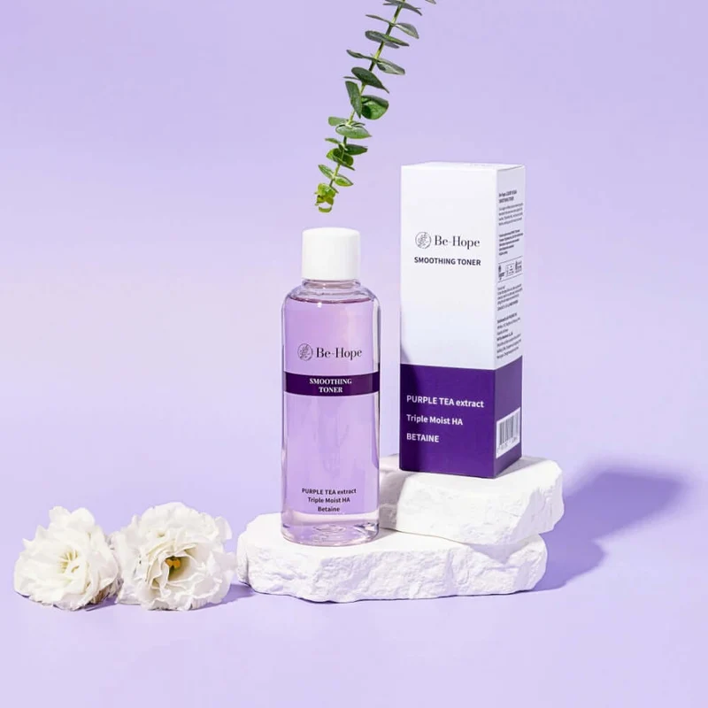 BE HOPE Vegan Smoothing Toner 300ml - Tonico viso coreano idratante