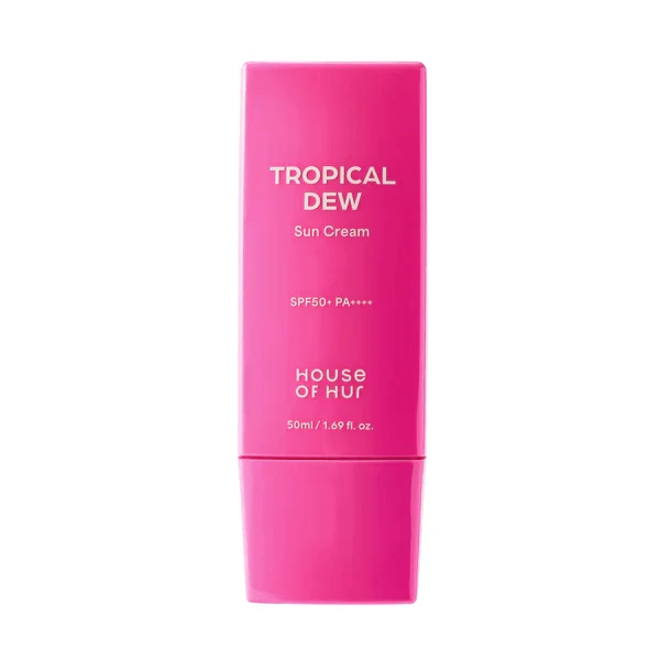 HOUSE OF HUR Tropical Dew Sun Cream 50ml - crema solare coreana glow