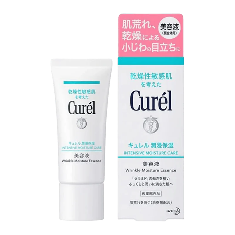 CURÉL Intensive Moisture Care Wrinkle Moisture Essence 40gr - Siero viso slow-age idratante
