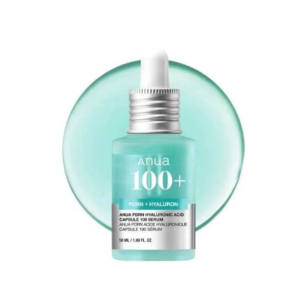 ANUA PDRN Hyaluronic Acid Capsule 100 Serum - Siero viso idratante con PDRN e Ialuronico