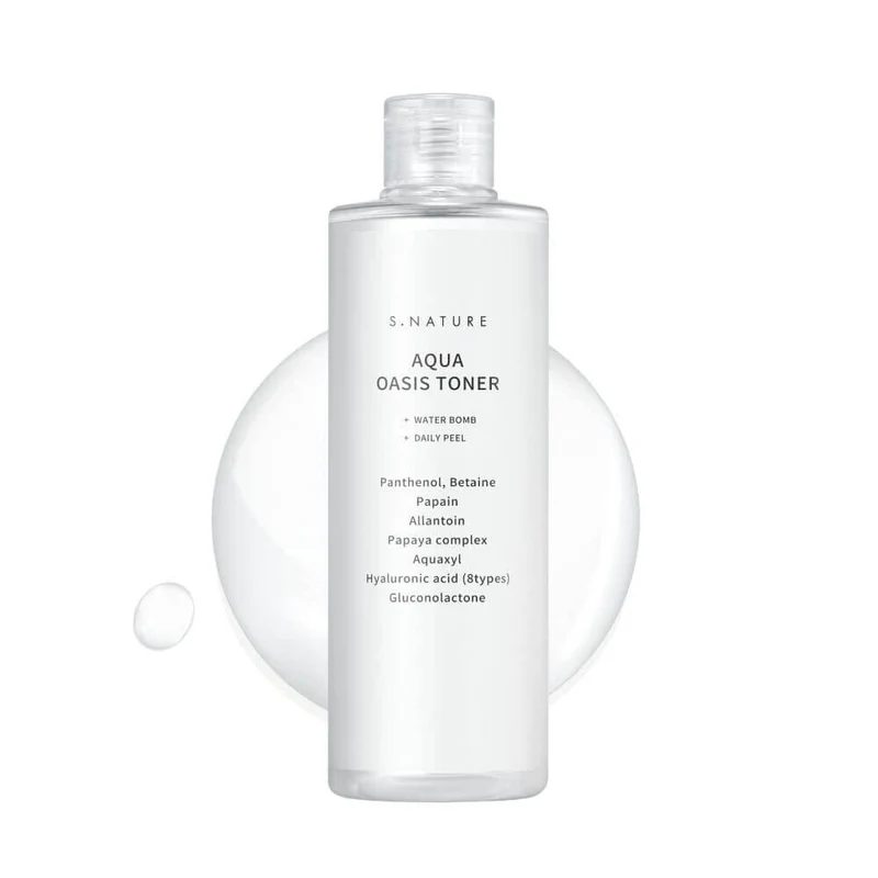 S.NATURE Aqua Oasis Toner 300ml - Tonico viso idratante