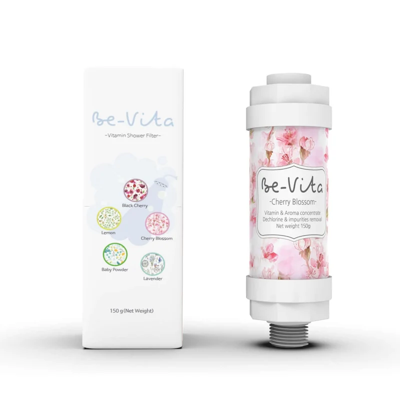 BE VITA Vitamin Shower Filter - Filtro doccia in 4 profumazioni