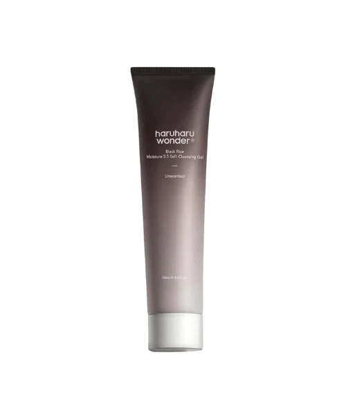 HARUHARU WONDER Black Rice Moisture 5.5 Soft Cleansing Gel 100ml - Detergente viso delicato al riso