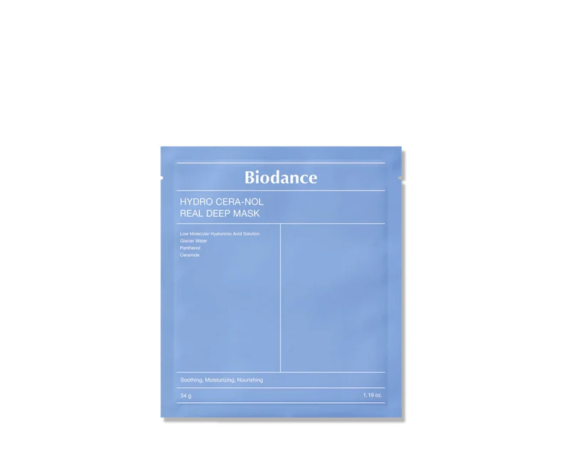 BIODANCE Hydro Cera-nol Real Deep Mask 34g - maschera viso idratante in idrogel