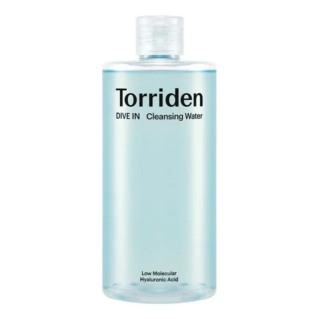 TORRIDEN DIVE-IN Low Molecular Hyaluronic Acid Cleansing Water 400ml - Acqua micellare con acido ialuronico