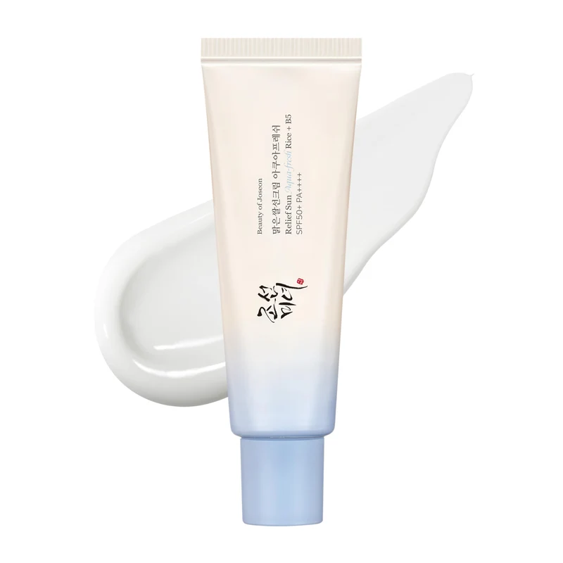 BEAUTY OF JOSEON Relief Sun Aqua-Fresh Rice+B5 SPF50+ PA++++ - Protezione solare ampio spettro con riso e pantenolo