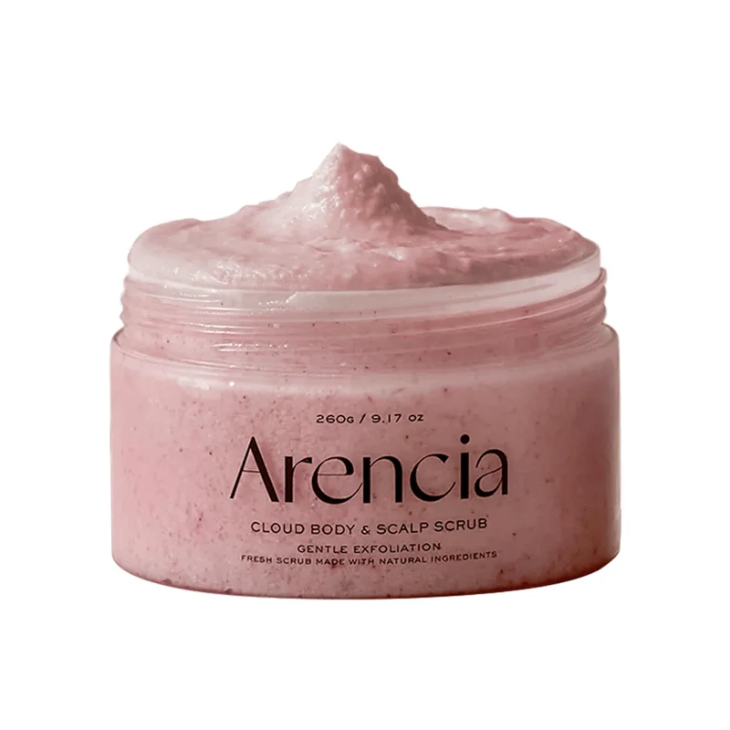 ARENCIA Cloud Body & Scalp Scrub Lavanda e Pera 260g - Scrub corpo e cuoio capelluto