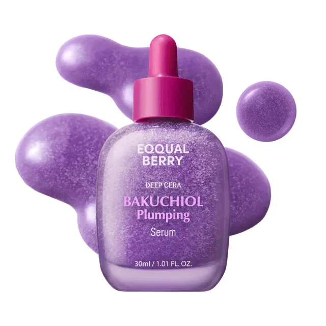 EQQUALBERRY Bakuchiol Plumping Serum 30ml - Siero rimpolpante con Bakuchiol