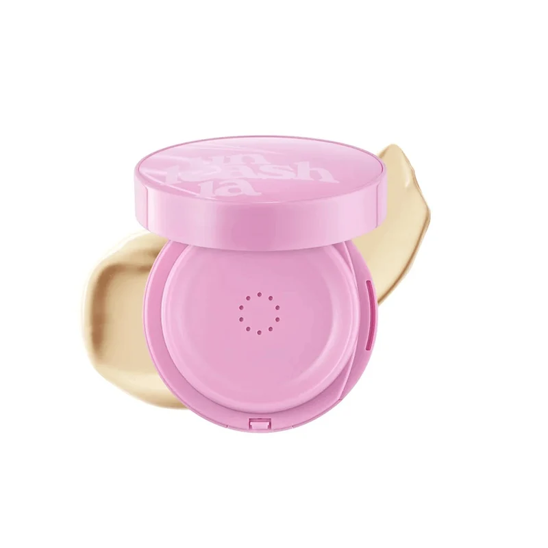 UNLEASHIA Don't Touch Glass Pink Cushion SPF50+ PA++++ - 21N Hyaline - Fondotinta cushion+ SPF