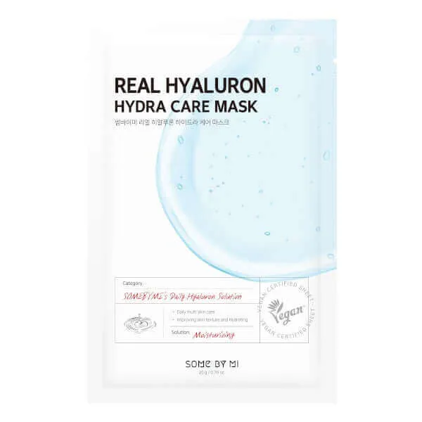 SOME BY MI Real Hyaluron Hydra Care Mask 20g - Maschera viso tessuto