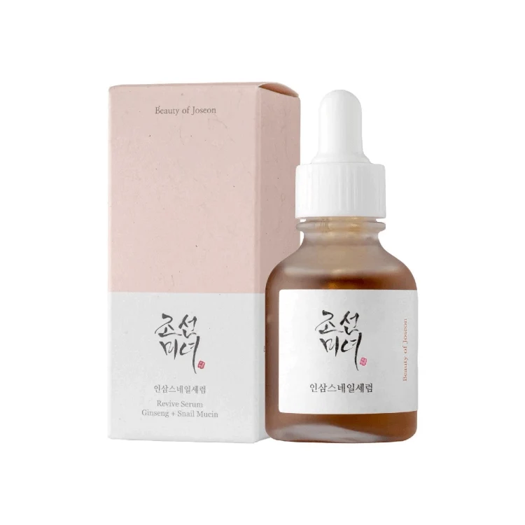 BEAUTY OF JOSEON Ginseng+Snail Mucin Revive Serum 30ml - Siero viso