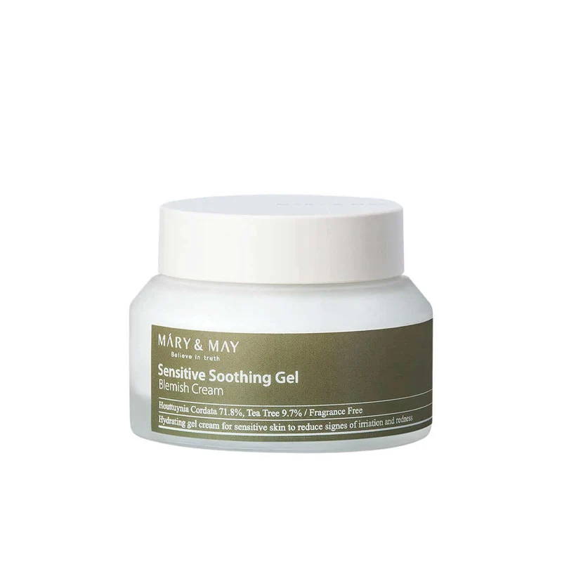 MARY&MAY Sensitive Soothing Gel Blemish Cream 70g - Crema viso