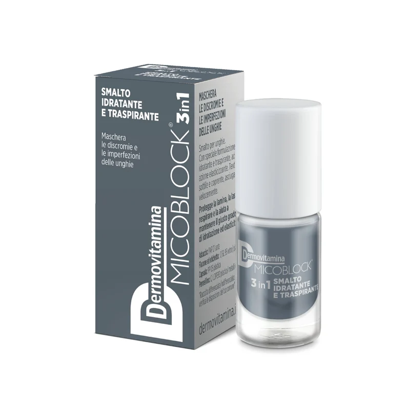 Dermovitamina Micoblock 3in1 Smalto Grigio 5ml