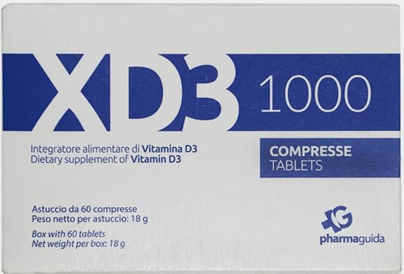 XD3 1000 Integratore di Vitamina D 60 compresse