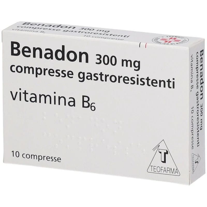 Benadon 300mg 10 Compresse Gastroresistenti