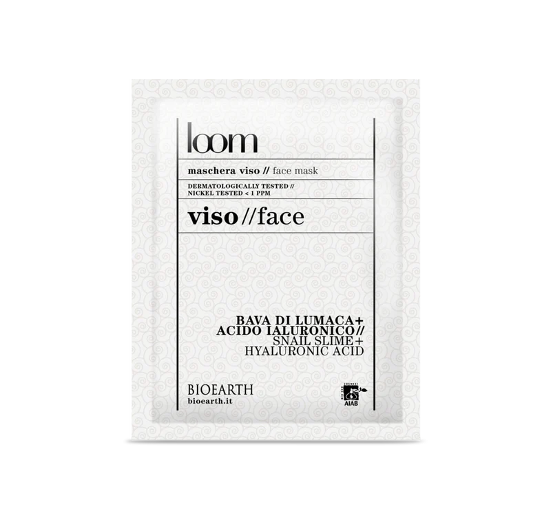 Bioearth Loom Maschera Viso Bava Di Lumaca 15ml