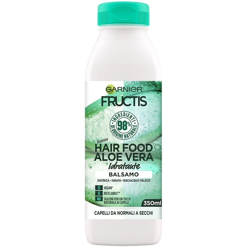 Garnier Fructis Hair Food Balsamo Idratante Aloe 350 ml