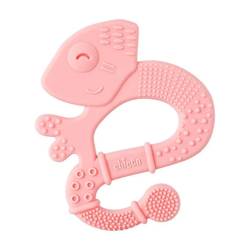 Chicco Massaggiagengive Soft Iguana colore rosa 2 mesi+