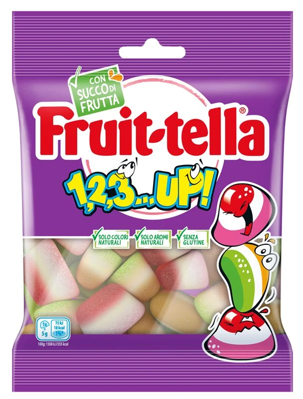 Fruittella 123 Up Caramelle 90g