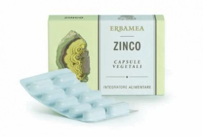 Erbamea Zinco utile per le difese dell'organismo 24 capsule