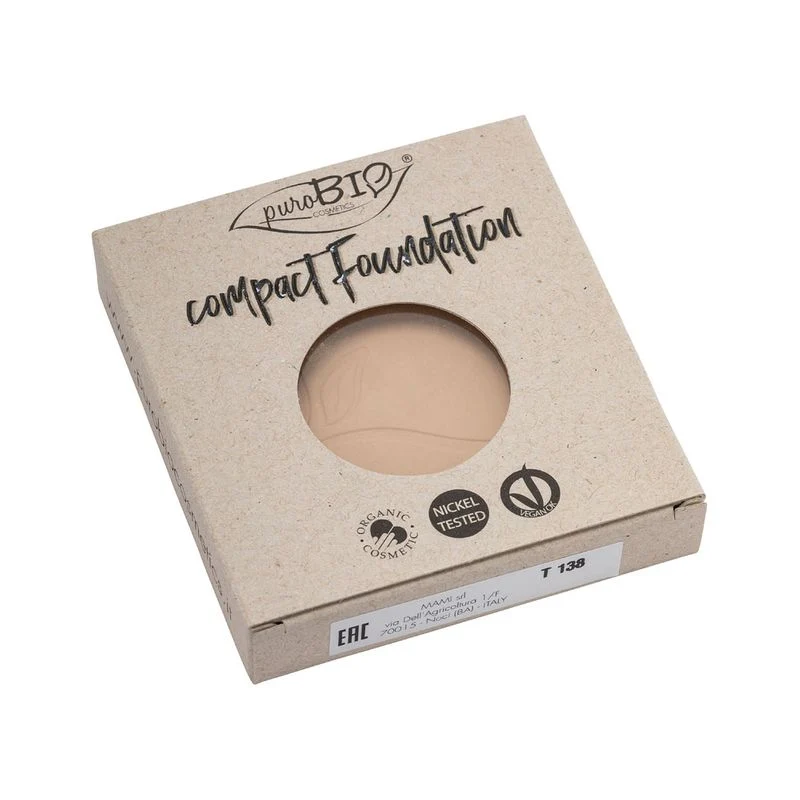 PuroBio Compact Foundation Fondotinta Compatto Refill n.2