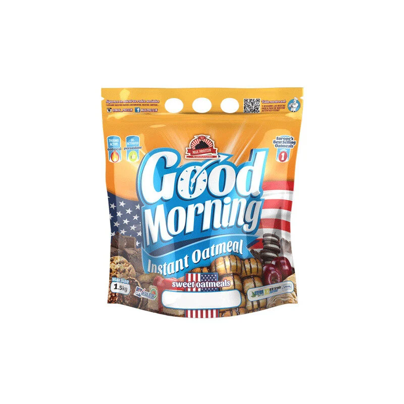 Max Protein OatMeal Gusto Burro Di Arachidi 1500g