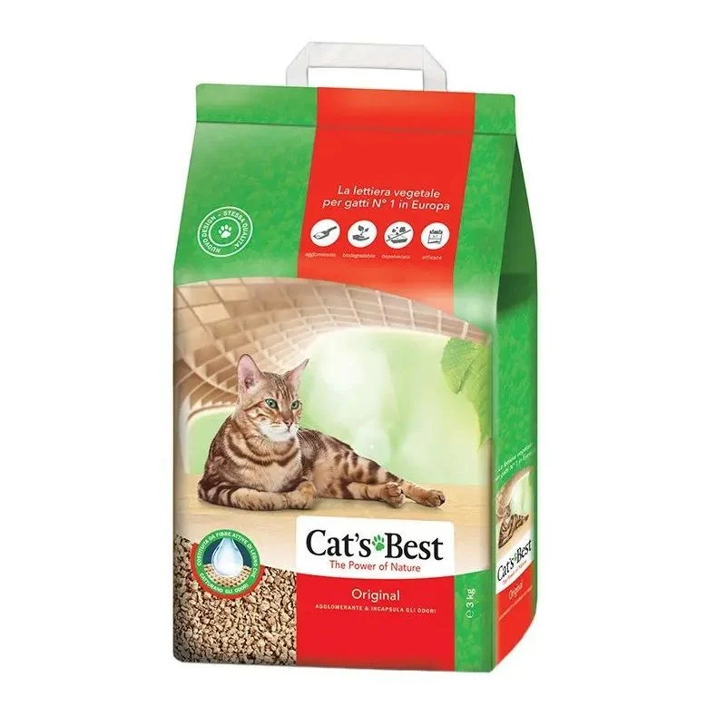 Cat's Best Original Okoplus lettiera per gatti vegetale 7L