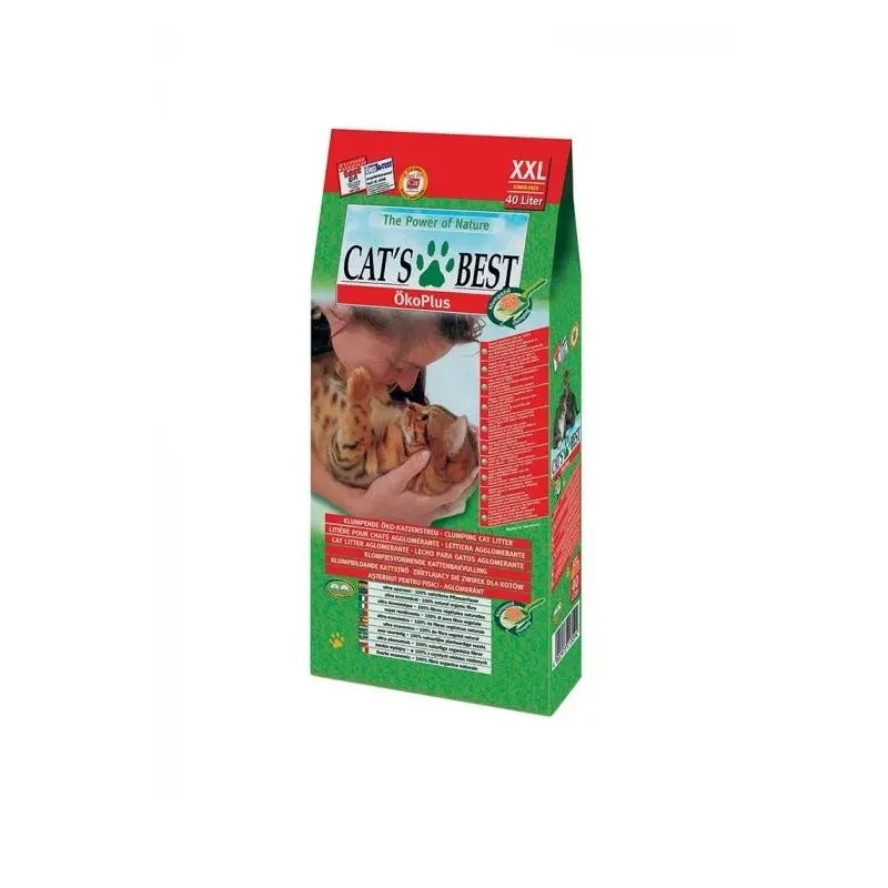 Cat's Best Original Okoplus lettiera per gatti vegetale 40L