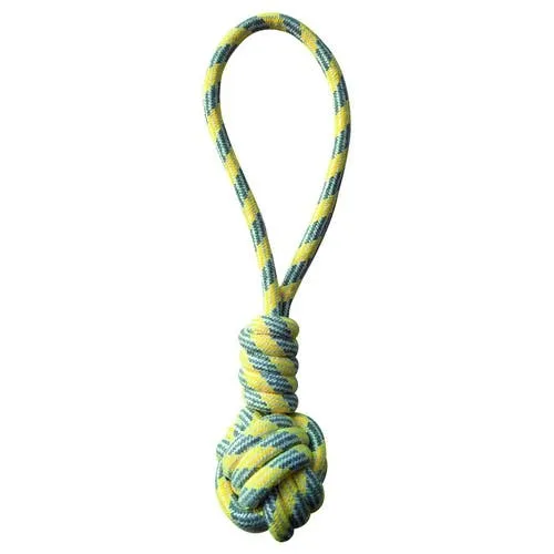 Croci Cotonosso Nodo Con Palla Pastel Yellow Gioco Per Cani 40cm