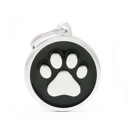 BLACK BIG CIRCLE PAW
