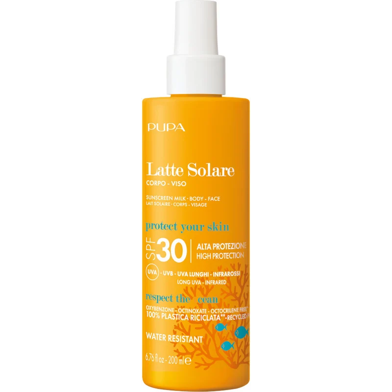 Pupa Latte Solare Viso E Corpo SPF30 200ml