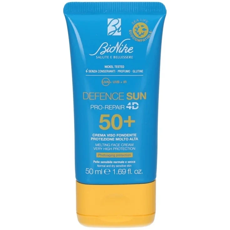 Defence Sun 50+ Crema Viso Fondente 50 ml