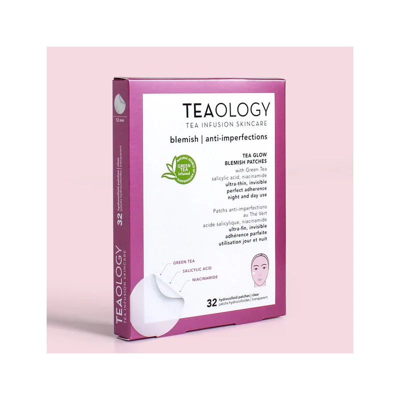 Teaology Tea Glow Patch Idrocolloidali Anti-Imperfezioni 32 Pezzi