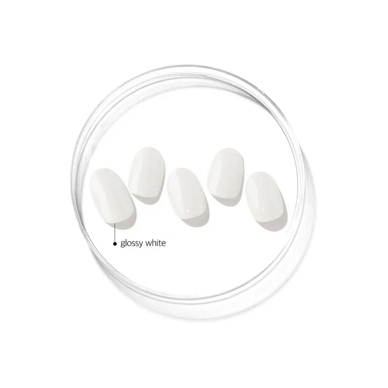 Ohora Gel Nails Smalto Per Piedi In Gel Adesivo N White