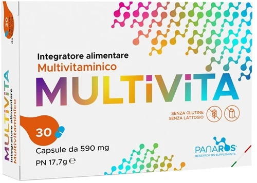 Multivita Paranos 30 Capsule Acido Resistenti da 540 mg