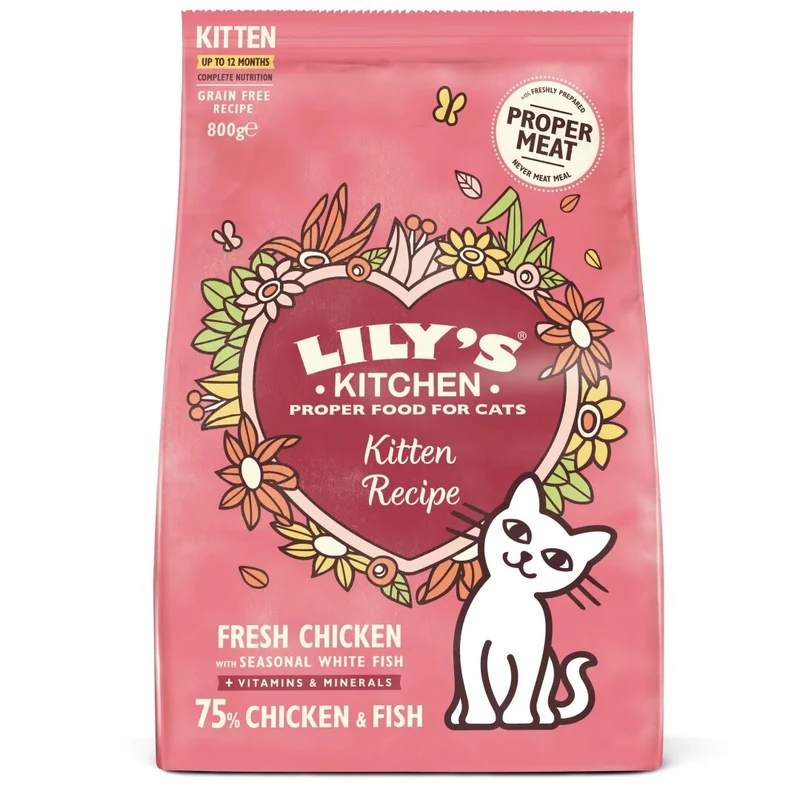Lily's Kitchen Kitten Recipe Cat 800 gr